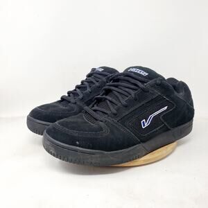 Vans Westchester Shoes Men 12 Black Suede Retro Classic Skate Fat Tongue Sneaker